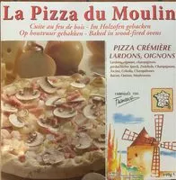 चीनी की मात्रा Pizza Crémière Lardons, Oignons