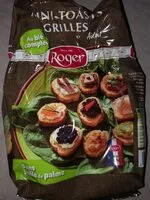 İçindeki şeker miktarı Mini toasts grilles