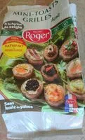 İçindeki şeker miktarı Mini toasts grillés Aixois