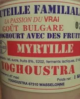 Sucre et nutriments contenus dans Yoghoustra