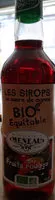 Jumlah gula yang masuk 50CL Sirop De Fruits Rouges