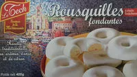 入っている砂糖の量 Rousquilles fondantes