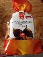 入っている砂糖の量 Croquandises à la figue