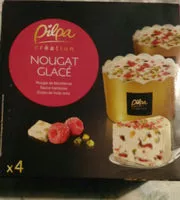 Jumlah gula yang masuk Nougat Glacé sauce framboise
