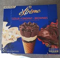 Jumlah gula yang masuk Extrême brownie coeur fondant
