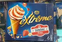 Cantidad de azúcar en eXtrème Sundae fraise