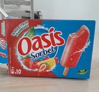 Zuckermenge drin Oasis sorbet fraise citron framboise