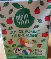 चीनी की मात्रा Plein Fruit