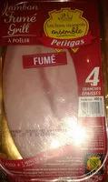 Jambon de porc fume