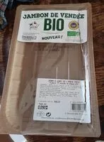 चीनी की मात्रा Jambon de Vendée BIO