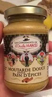 Sucre et nutriments contenus dans Les condiments de l oncle hansi