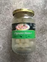 入っている砂糖の量 Oignons blancs aigres doux