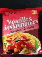 Sucre et nutriments contenus dans Realwow