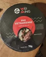 Cantidad de azúcar en Pho vietnamienne