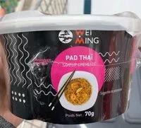 Cantidad de azúcar en Pad thai