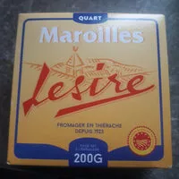 入っている砂糖の量 Lesire Quart Maroilles
