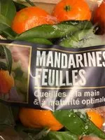 Sokerin määrä sisällä Mandarines feuille