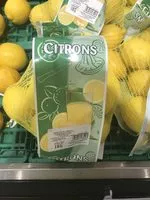 Количество сахара в Citrons jaunes Primofiori