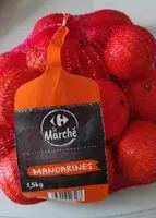Sokerin määrä sisällä Mandarines Nadorcott