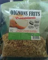 चीनी की मात्रा Oignons frits croustillants
