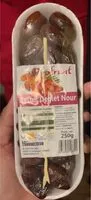 चीनी की मात्रा Dattes Deglet Nour