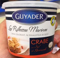 Zuckermenge drin Rillette De Crabe