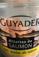 Quantité de sucre dans Rillettes de saumon aux zestes de citron