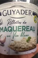 Cantidad de azúcar en Rillettes de maquereaux