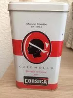 Sokerin määrä sisällä Café moulu