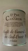 Suhkru kogus sees Confit de canard du sud-ouest