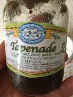 Количество сахара в Tapenade aux olives noires