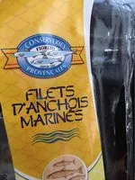 Quantité de sucre dans Filet d'anchois marinés