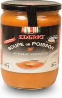 चीनी की मात्रा Soupe De Poisson Espelette Ederki 650 Gr, 1 Bocal