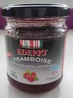 चीनी की मात्रा Confiture de framboise