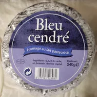 Sucre et nutriments contenus dans Le bleu cendre