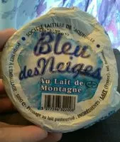 Sucre et nutriments contenus dans Bleu des neiges