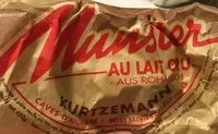 Sucre et nutriments contenus dans Kurtzemann