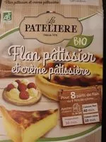 Suhkru kogus sees Flan pâtissier ou crème pâtissière bio