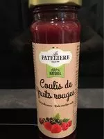 Cantidad de azúcar en La Patelière Coulis de fruits rouges 100% naturel