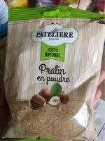 Sucre et nutriments contenus dans La patelier