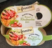 Suhkru kogus sees Brasse rhubarbe