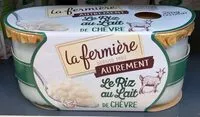 Sucre et nutriments contenus dans La fermiere autrement