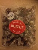 Sucre et nutriments contenus dans Boizet