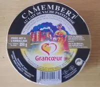 Cantidad de azúcar en Camembert