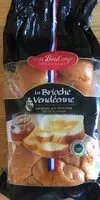 Quantité de sucre dans La brioche vendéenne