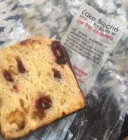 Sokerin määrä sisällä Cake brioché tranché pur beurre et fruits naturels