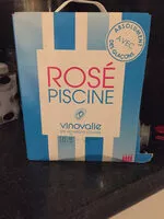 Sucre et nutriments contenus dans Rose piscine