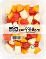 Suhkru kogus sees Salade de fruits de saison