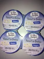 Yaourt au lait de brebis nature