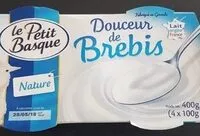 Sucre et nutriments contenus dans Le petit basque